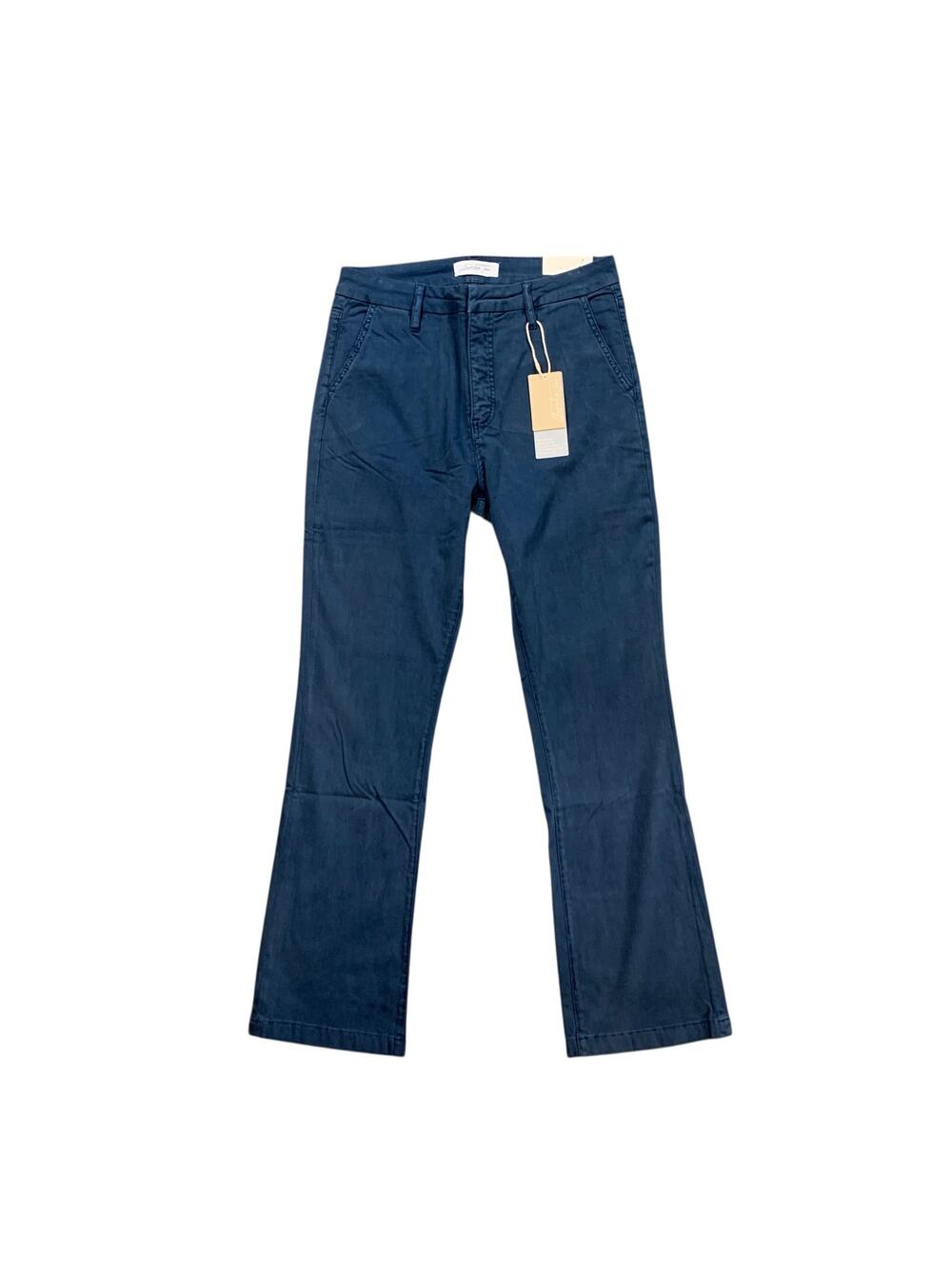 Alexander Jane Pants Womens 10 Dusty Blue Boot Cut Stretch High Rise Zip Fly